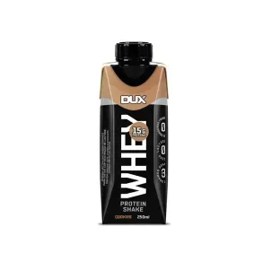 Whey Protein Shake DUX 15g Proteina Sabor Cookies 250ml